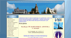 Desktop Screenshot of parafiajastrzebia.pl